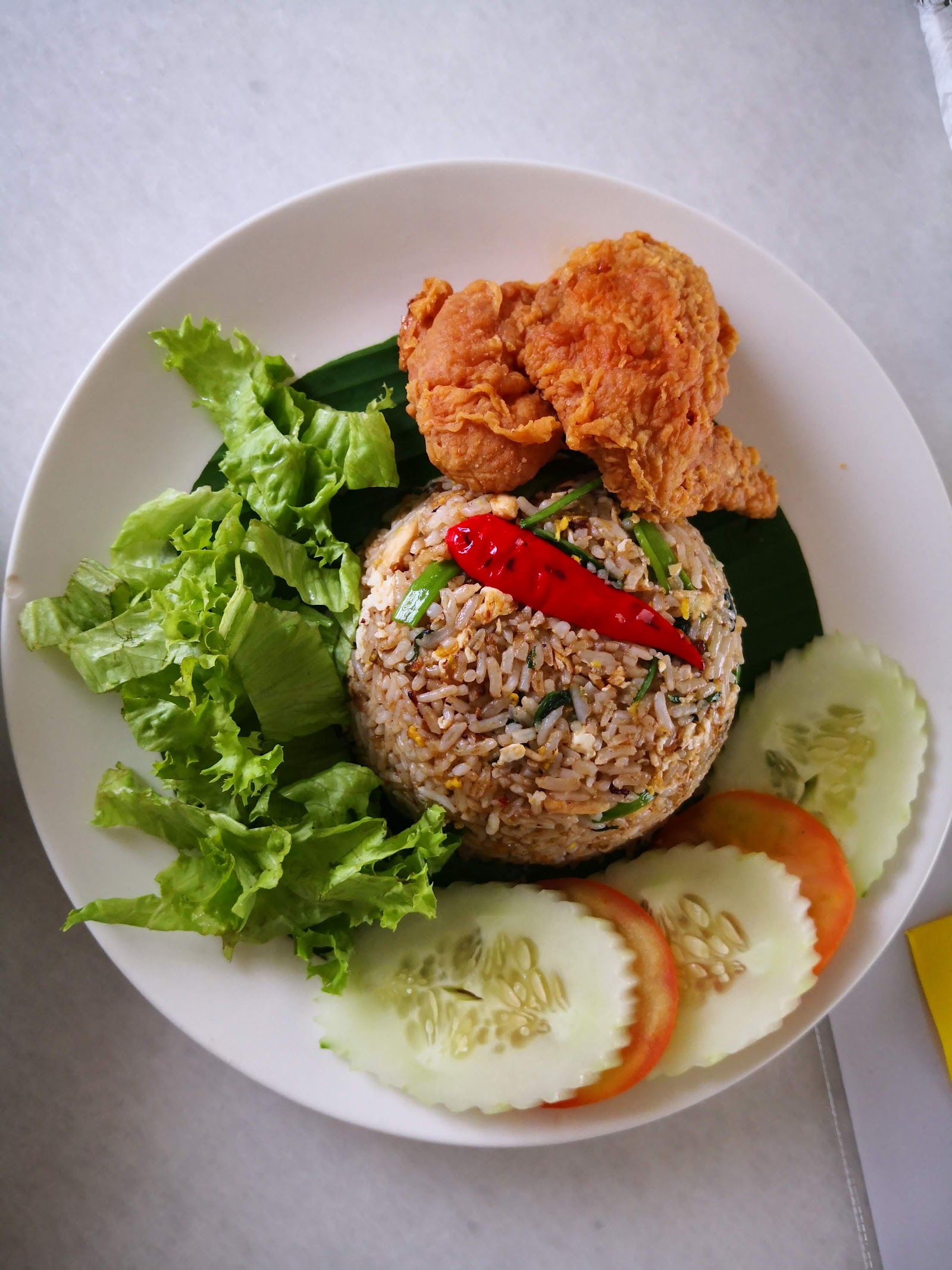 Kampung Fried Rice Chicken Wing 马来乡村鸡翅蛋炒饭